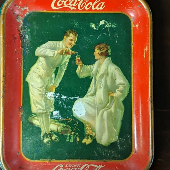 Coca Cola Other - 1926  vintage Coca Cola Tray